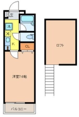 ルネス・Kの物件間取画像